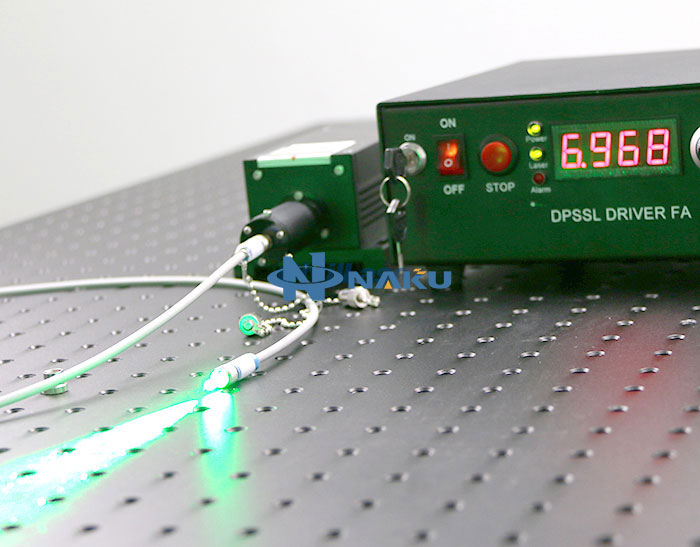520nm 80mW~3000mW Fiber coupled Laser with Power supply support customized